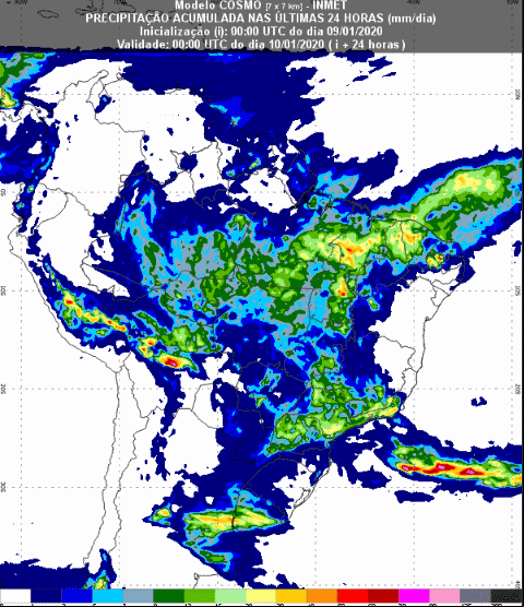 93 horas - Inmet