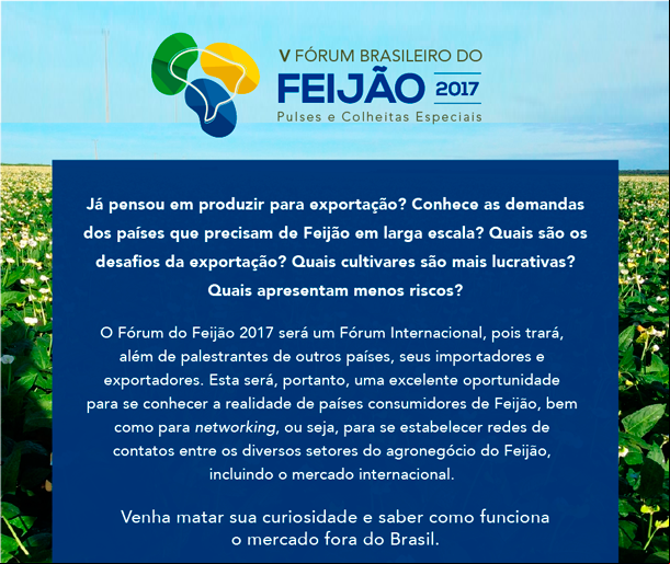 V Fórum do Feijão - 2017