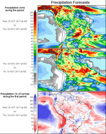 mapa do NOOA